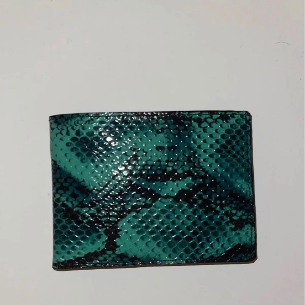 Snake Skin Bifold Wallet